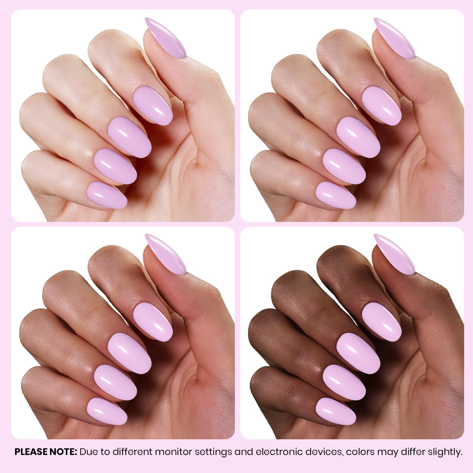 beetles Lavender Purple Gel Polish - 1pc 15ml lilac Pale Purple Violet Mauve Color Milky Taro Soak Off Uv LED Nail Lamp Polish Nail
