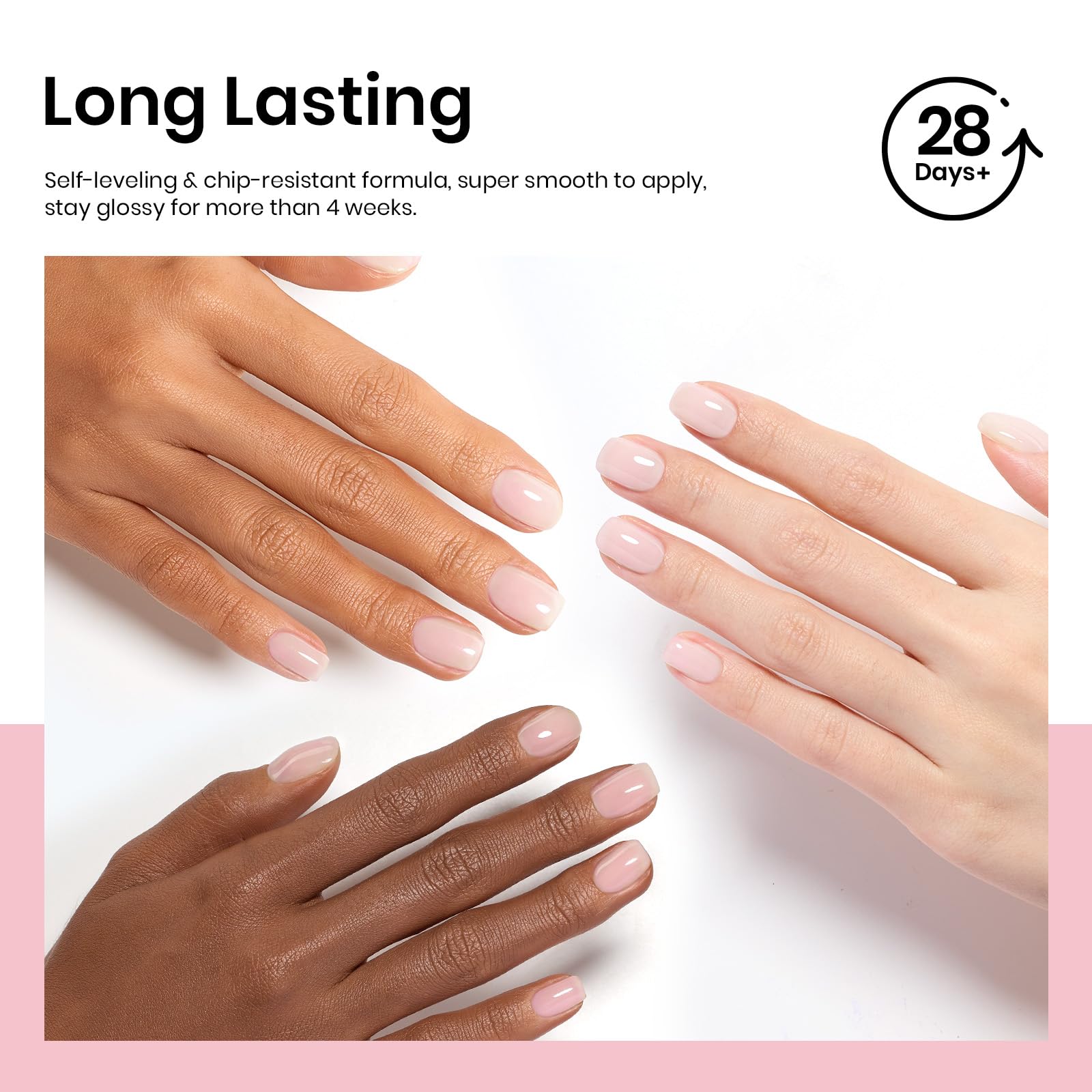 Pink Champagne #b072 |15ml Gel Polish