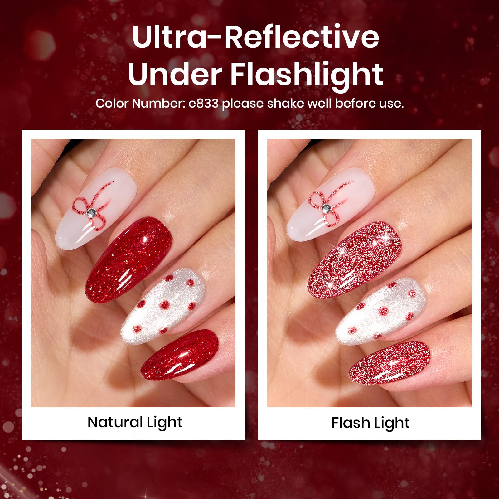 Red Revival 6 Colors Gel Polish Set