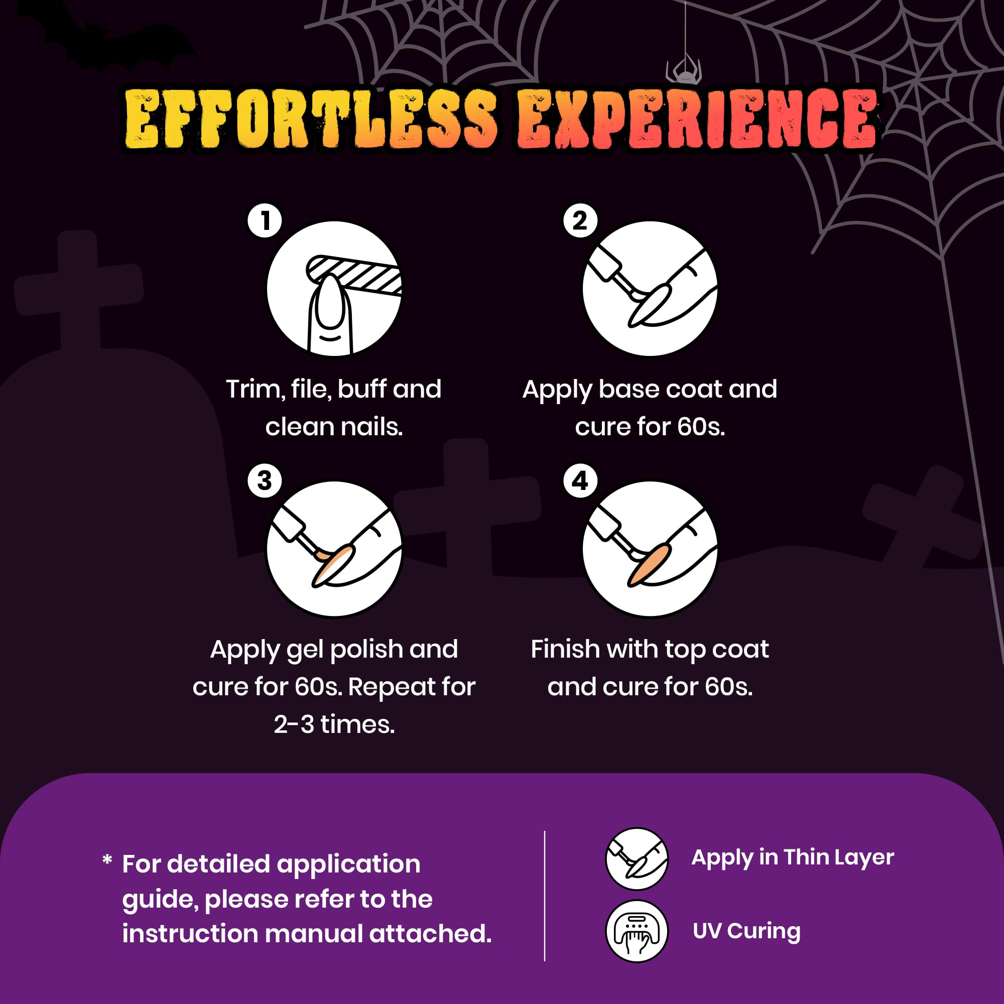 Halloween Hocus Pocus | Gel Polish 6 Colors Set