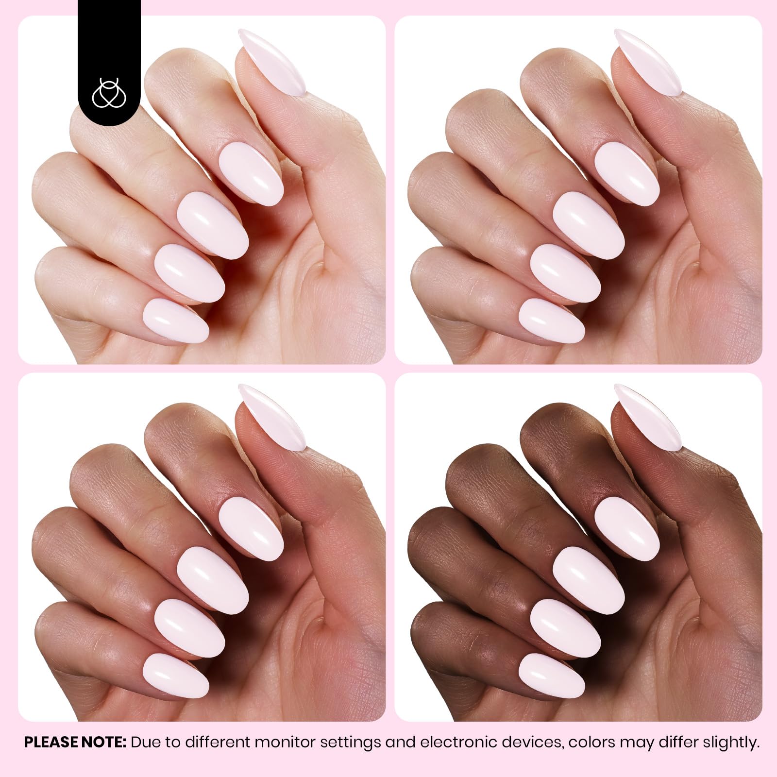 Hema - Free Cream Puff - 15ML Baby Pink Gel Polish