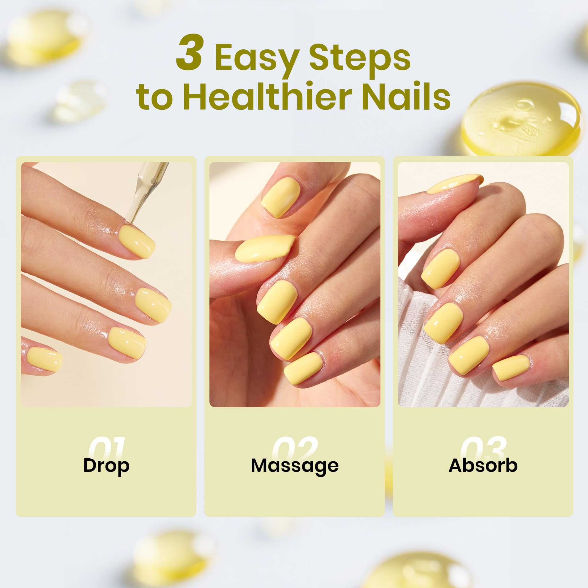 Beetles Plant-Based Formula Healthier Cuticles Cuticle Oil For Nails 20ml Nail Care