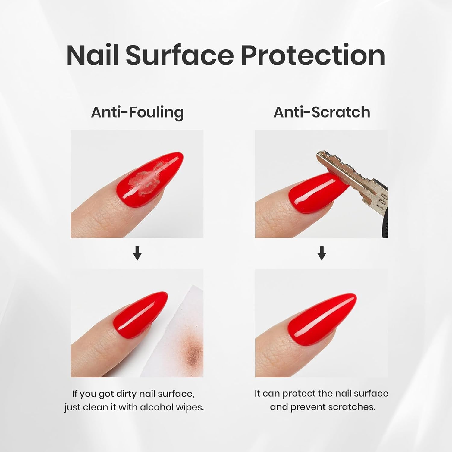 Beetles 4 Pcs 15ml Gel Top Coat and Base Coat Set