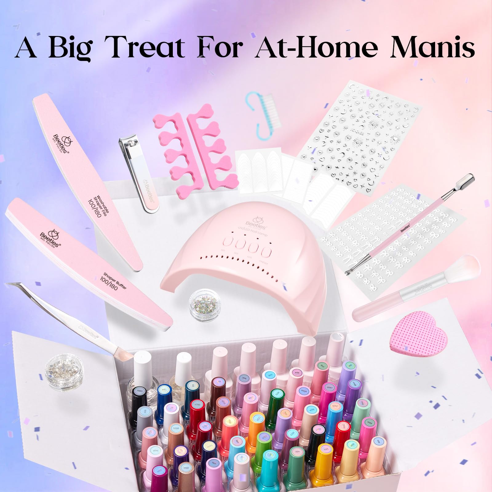 Emotional Journey - 45 Colors Upgrade Colorful Bottle Gel Starter Kit