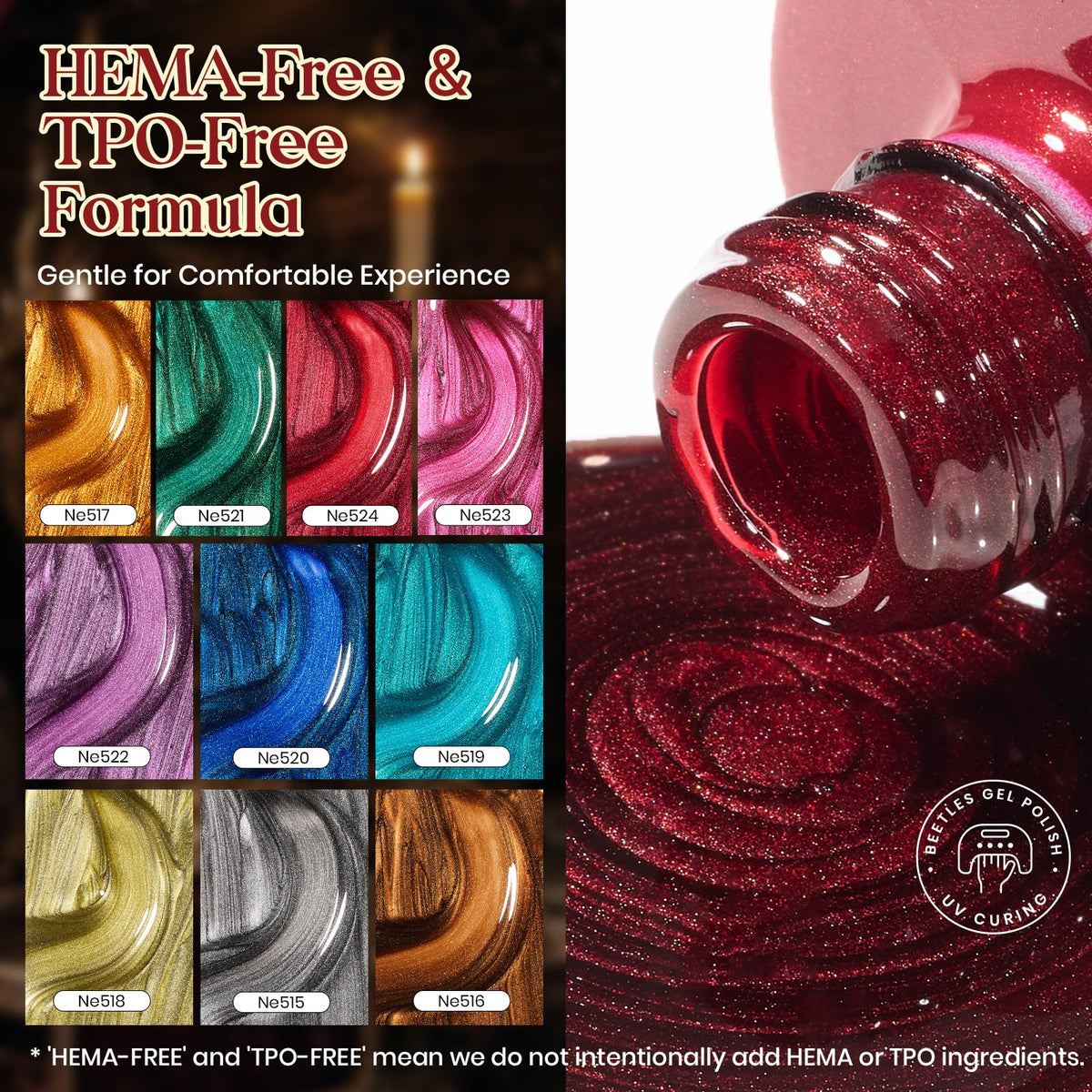 Beetles 10 Colors Cat Eye Gel Nail Polish Set – Oracle Gems