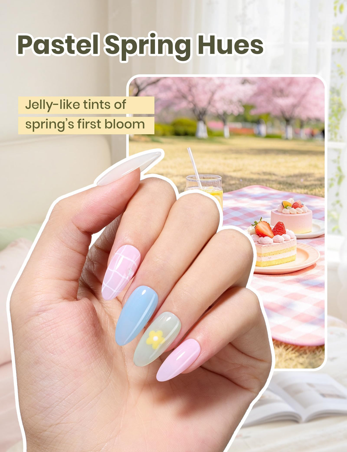 Ever Sheer | Beetles 30 Colors Jelly Gel Polish Set HEMA Free & TPO Free 10ML Ever Sheer Gel