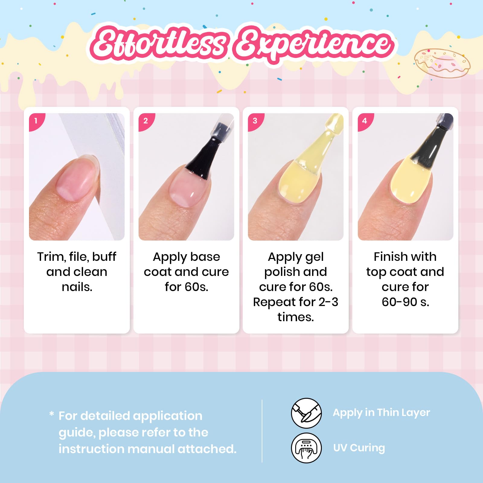 Beetles Butter Yellow Gel Nail Polish - Butter Morning Pastel Yellow Gel Nail Polish