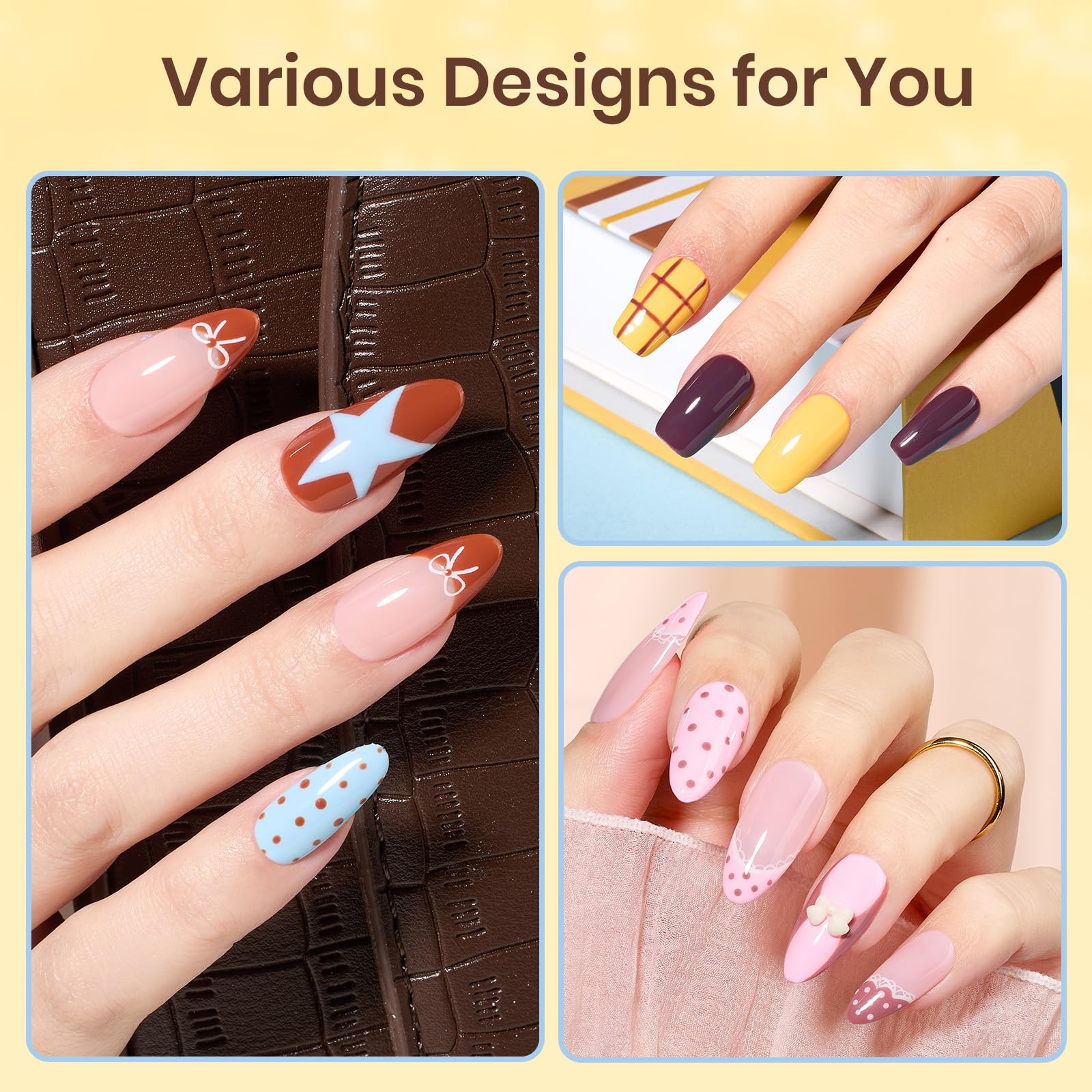 Beetles Gel Nail Polish Kit with U V Light and Nail Drill - 55Pcs Gel Nails Kit 32 Color LuliCore Polka Set