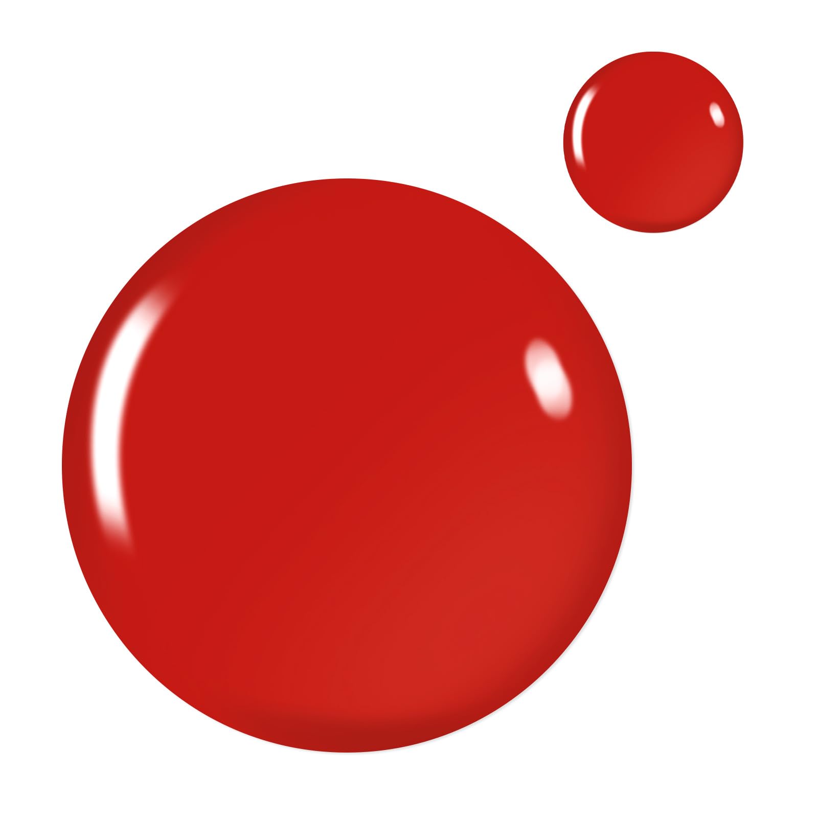 Beetles Gel Polish Heatwave - 15ml Classic Bright Red Nail Set