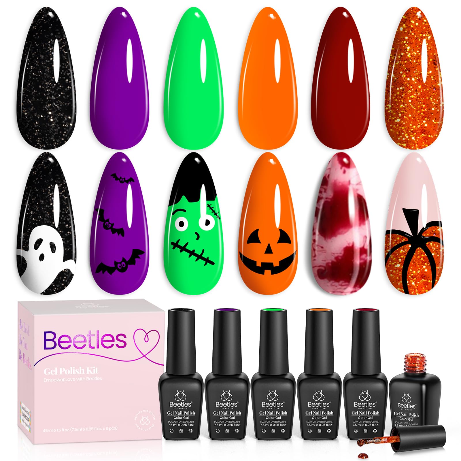 Halloween Hocus Pocus | Gel Polish 6 Colors Set