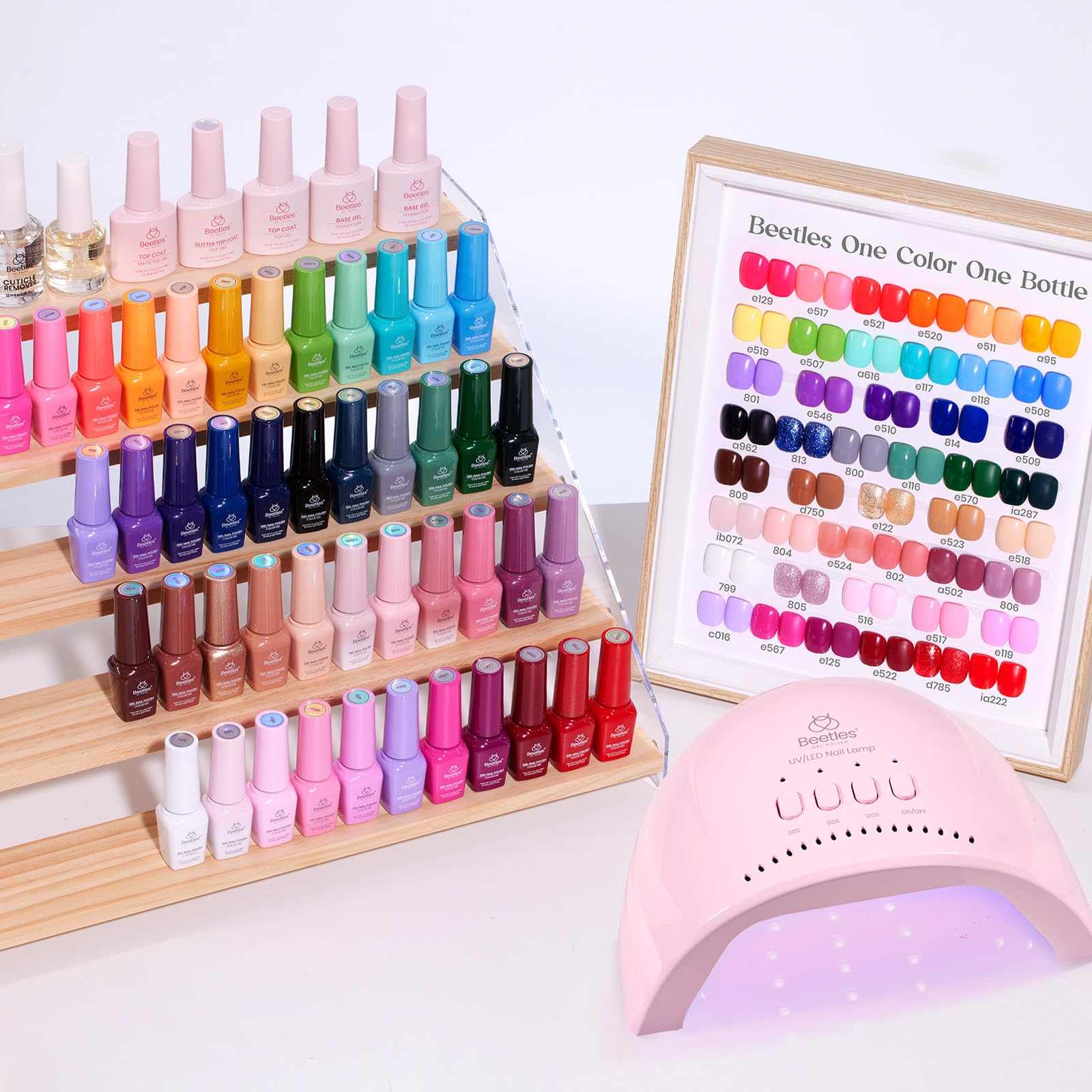 Emotional Journey - 45 Colors Upgrade Colorful Bottle Gel Starter Kit