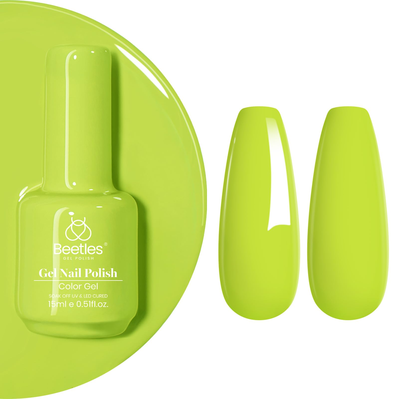 Halloween Chartreuse - Light Green Gel Nail Polish