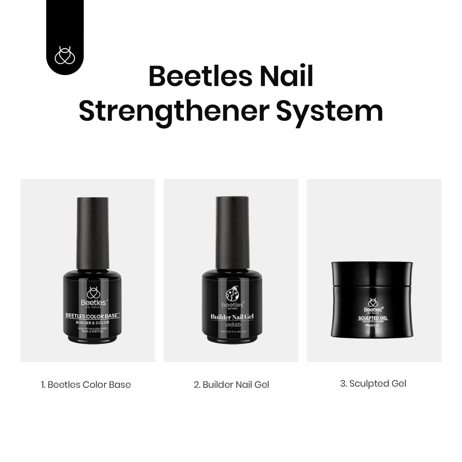 Beetles Color Base | Color Base Nude Ge Gel Polish 6 Colors Set