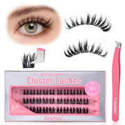 False Eyelash Clusters Kit| Individual Lashes 280pcs 10-14mm 3 styles