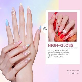 Beetles 24Pcs Gel Nail Polish Set with Base Top Coat, Pastel Bright Neon Colors Gel Polish Kit Nude Blue Pink Red Green Purple Colors, with Blooming Gel 15ml Clear Uv Led Aura Nails Gel Polish Soak off Uv Nail Gift
