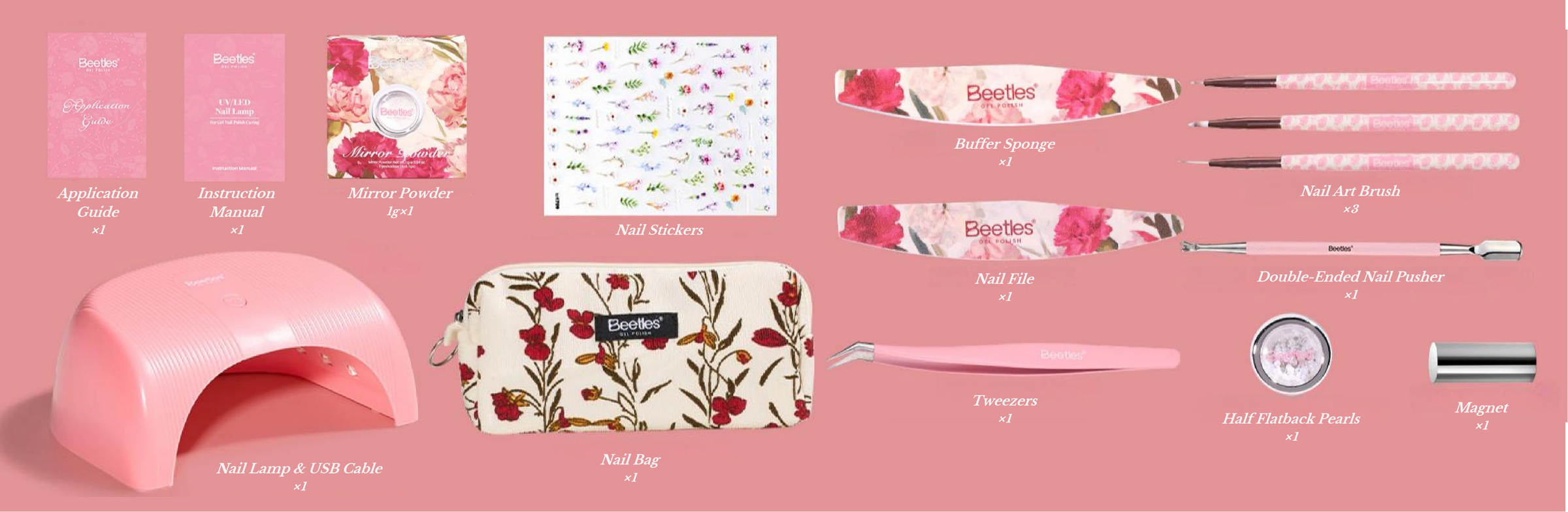 Manicure tools in Beetles Mother's Day Gift Box