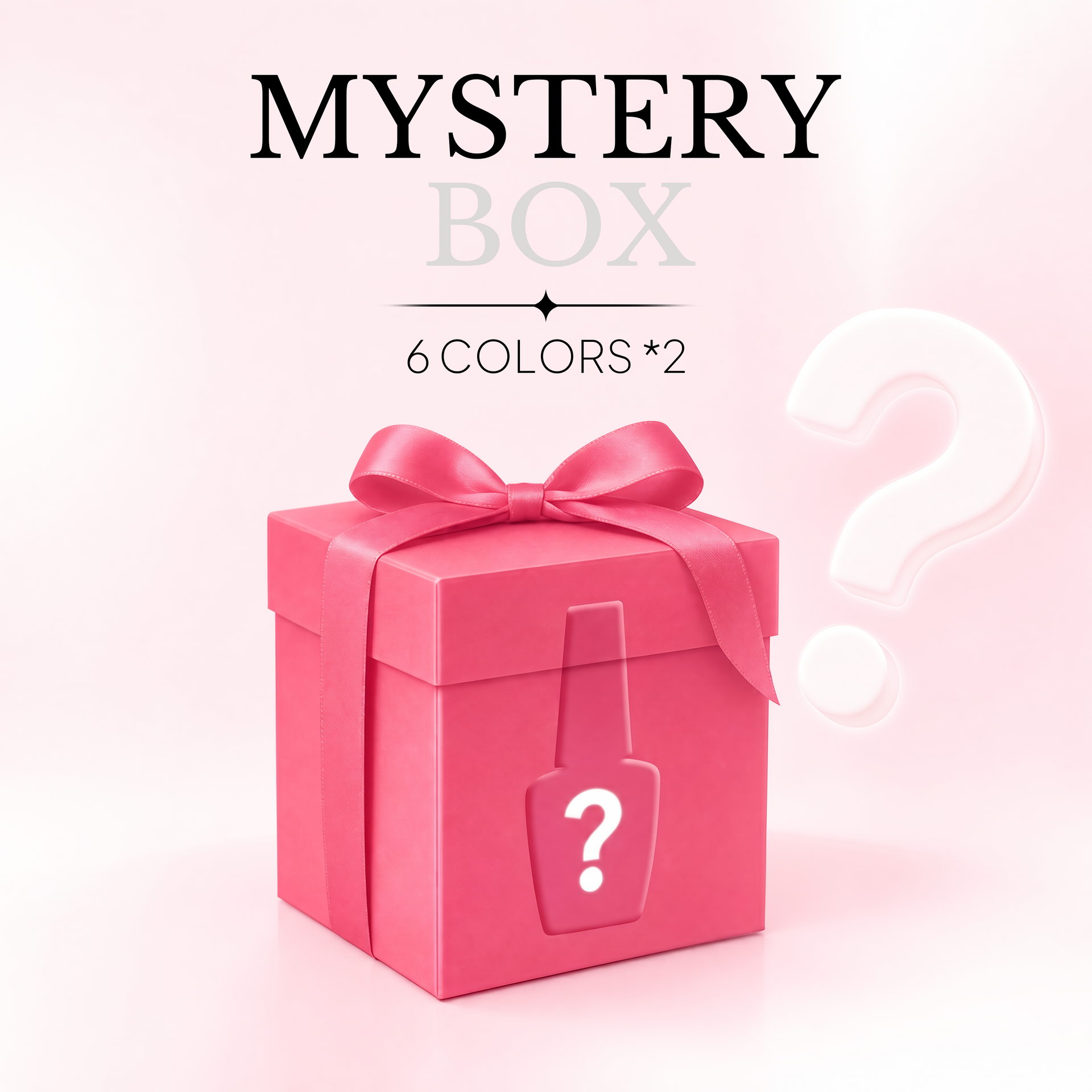 Mystery Box -Random 6 Colors Gel Polish Set*2 (Value up to $40