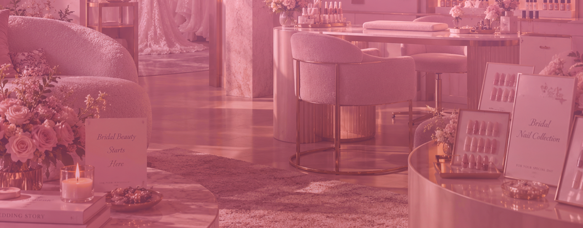Beetles Bridal Nail Bar campaign